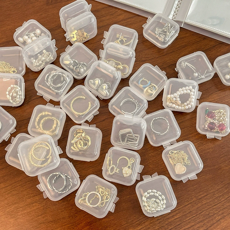 Small Transparent Plastic Square Box
