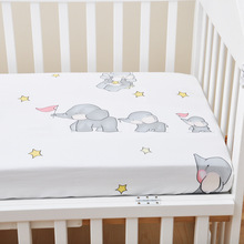 Cotton Fitted Sheet, Baby Cartoon Bed Set