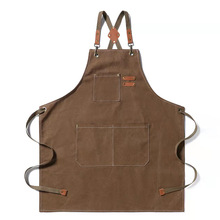 Thin Kitchen Apron for Grill Restaurant