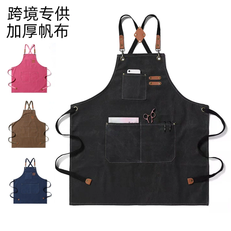 Thin Kitchen Apron for Grill Restaurant