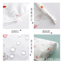 Frosted Waterproof Zipper Travel Storage Bags