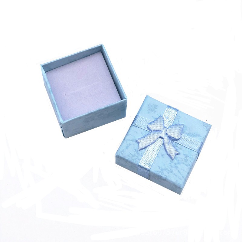 4x4 Square Hardened Pearlized Ring Box