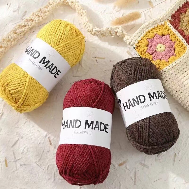 2mm Hollow Cotton Crochet Yarn