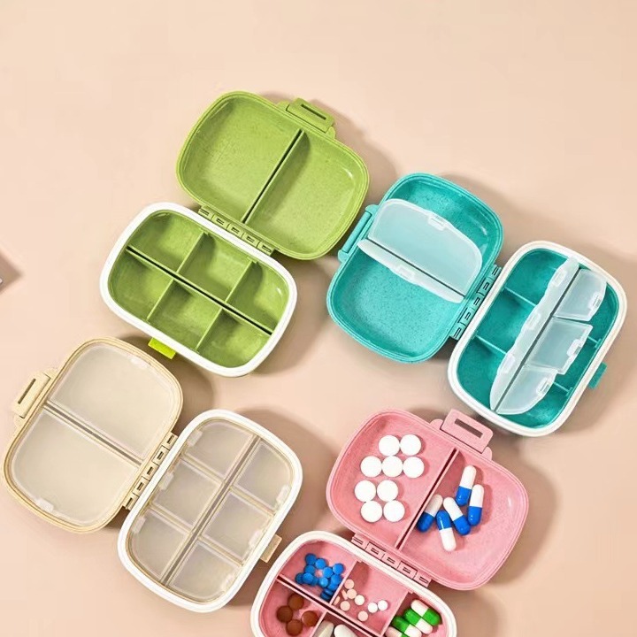 8-Grid Weekly Pill Organizer