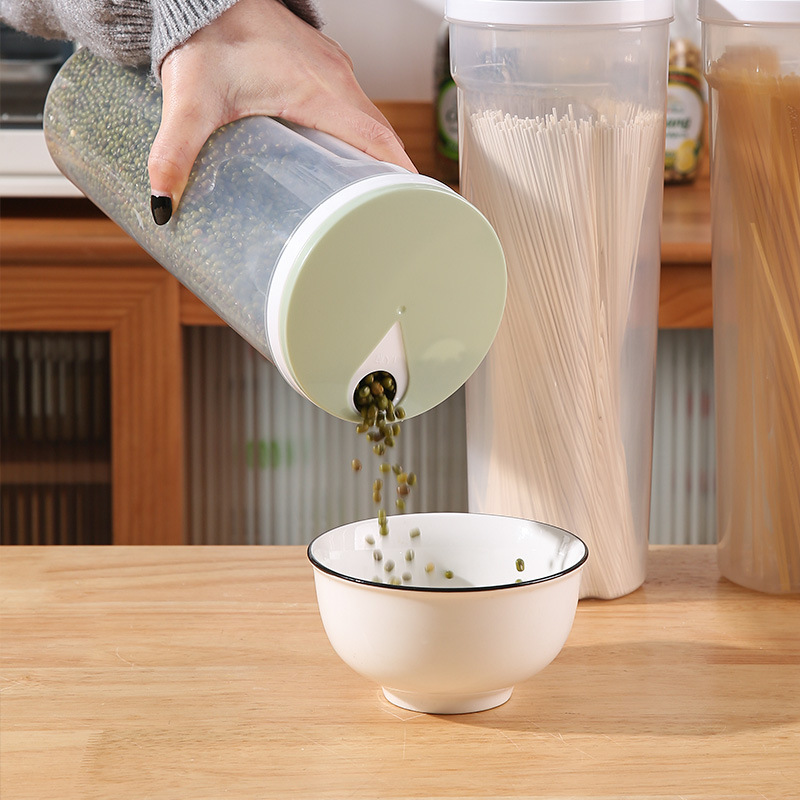 Transparent Pasta Storage Can